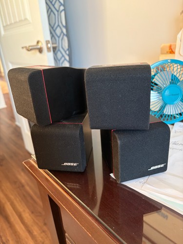 Bose cube black speakers - black,