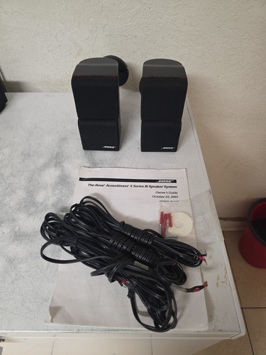 Pair bose double - double, cube
